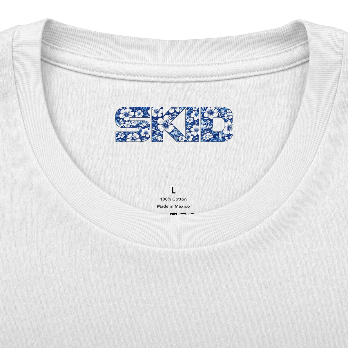 Floral Jeep Graphic Tee – Blue Flower Off-Road Truck T-Shirt
