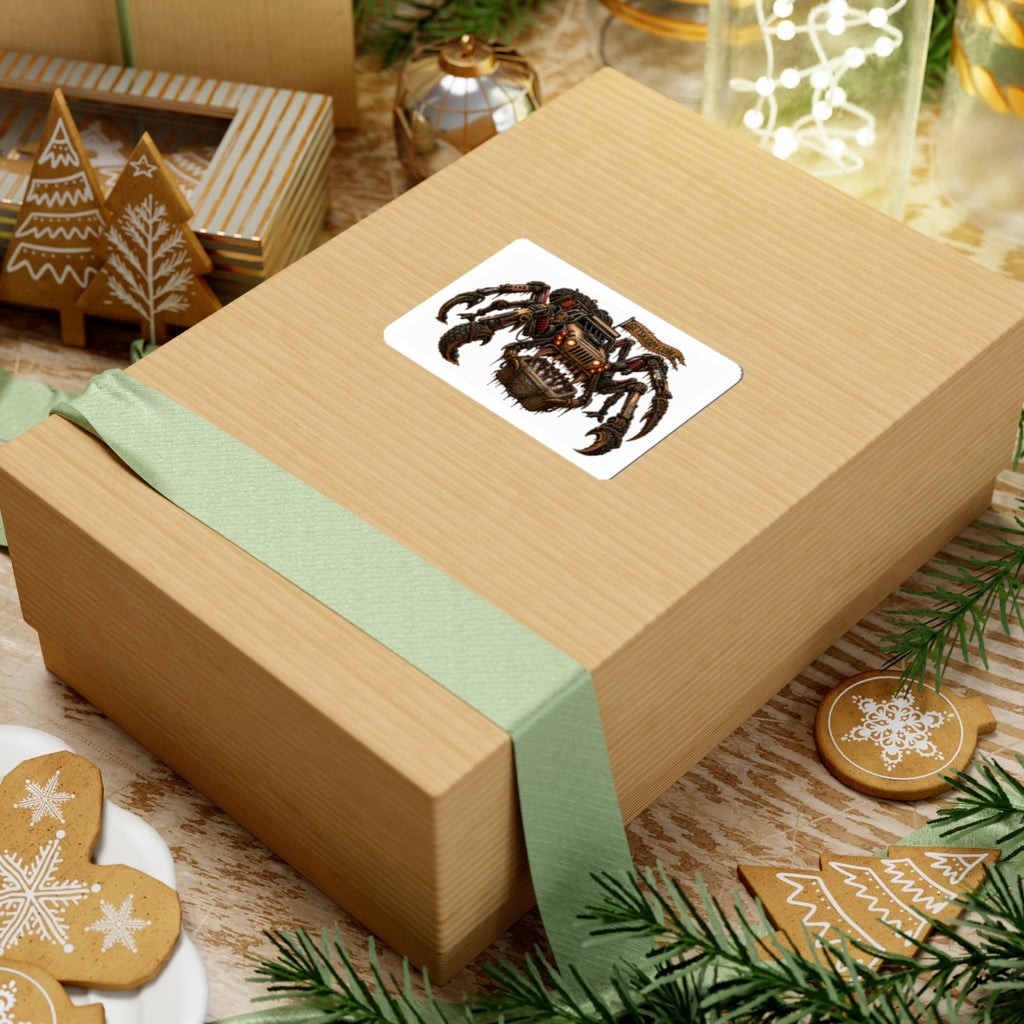 Cryptid Spider GET SKIDDY-Kiss-Cut Sticker