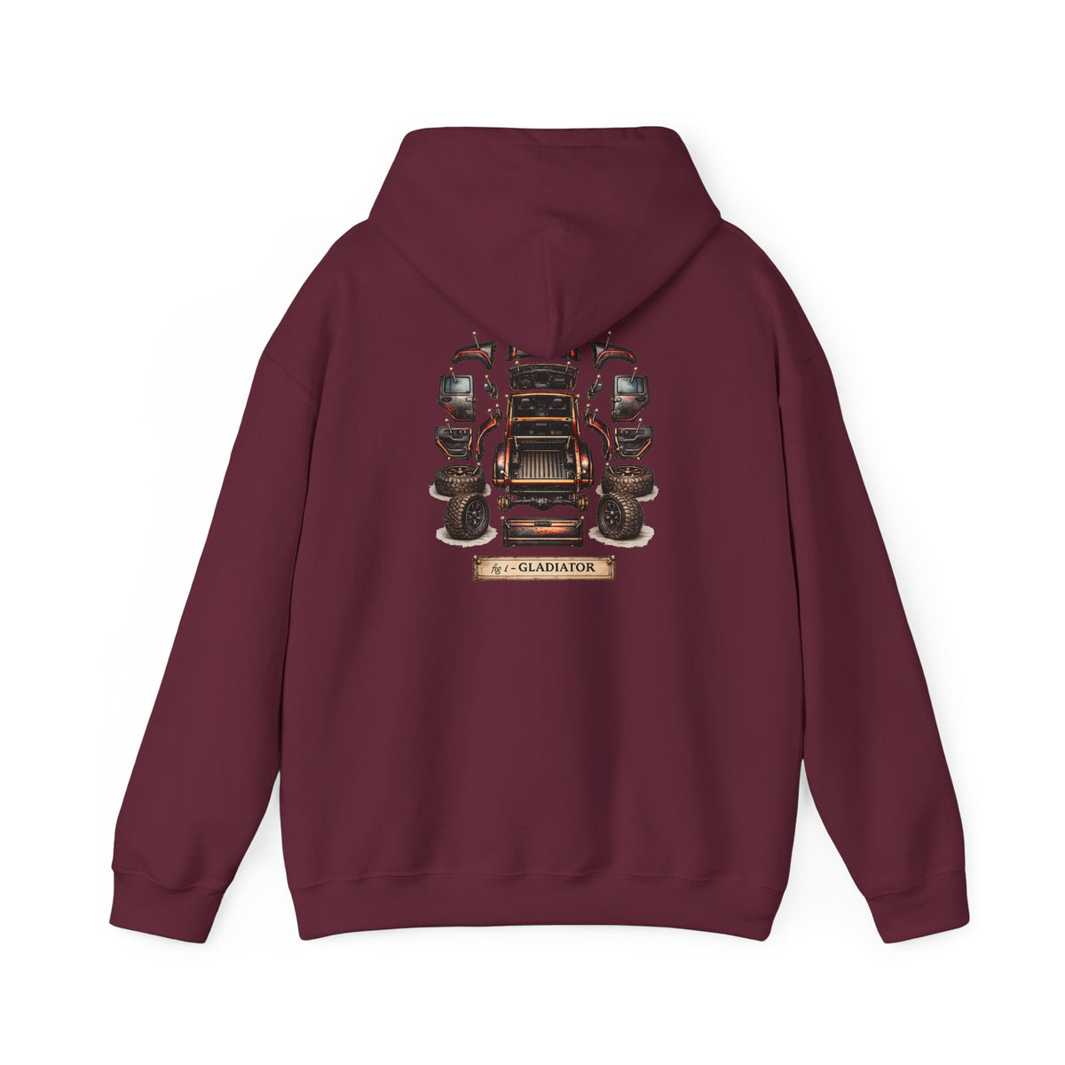 SKID Gladiator Dissect Hoodie